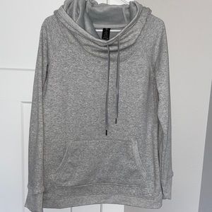Active Life grey cowl neck hoodie